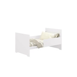 Berço Americano Evolution 4 em 1 Branco Acetinado com Colchão Mini e Colchão Americano Ortobom - Rel - 4