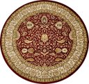 Ver imagem 1 de Tapete Babil 200 Redondo 0389a Red/cream