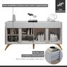 Buffet para Sala de Jantar 4 Portas 172cm Florença - 5