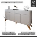 Ver imagem 4 de Buffet para Sala de Jantar 4 Portas 172cm Florença