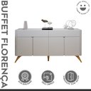 Ver imagem 2 de Buffet para Sala de Jantar 4 Portas 172cm Florença