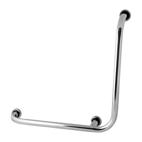 Barra De Apoio Para Box De Banheiro Modelo L 60x60cm Esquerd