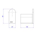 Ver imagem 3 de Cabide Deca Versa 2060.c31 Cromado