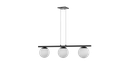 Ver imagem 1 de Pendente Lustre Luminária Globo de Vidro