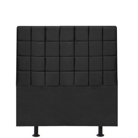 Cabeceira para Cama Box Solteiro 90 Cm Clara:preto