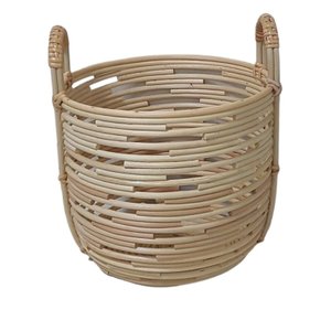 Cesto em Rattan Redondo17777 G - Mart