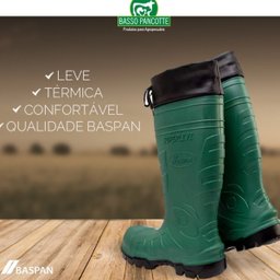 Bota Baspan Superleve Náutica Macia Confortável - 2