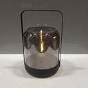 Ver imagem 3 de Castiçal Porta Vela Decorativo Home&co Metal 19x12x12cm Fume