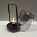 Ver imagem 7 de Castiçal Porta Vela Decorativo Home&co Metal 19x12x12cm Fume