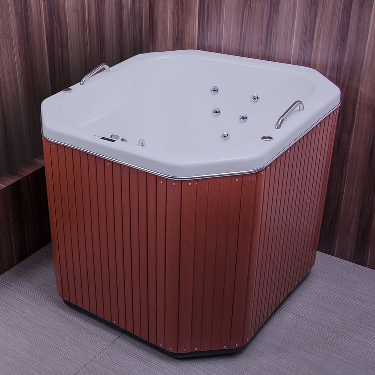 Banheira de Hidromassagem em Gel Coat Ofurô Zen Gran Luxo 110 Cm - 230 Litros Astra - P6 - 110v - 1