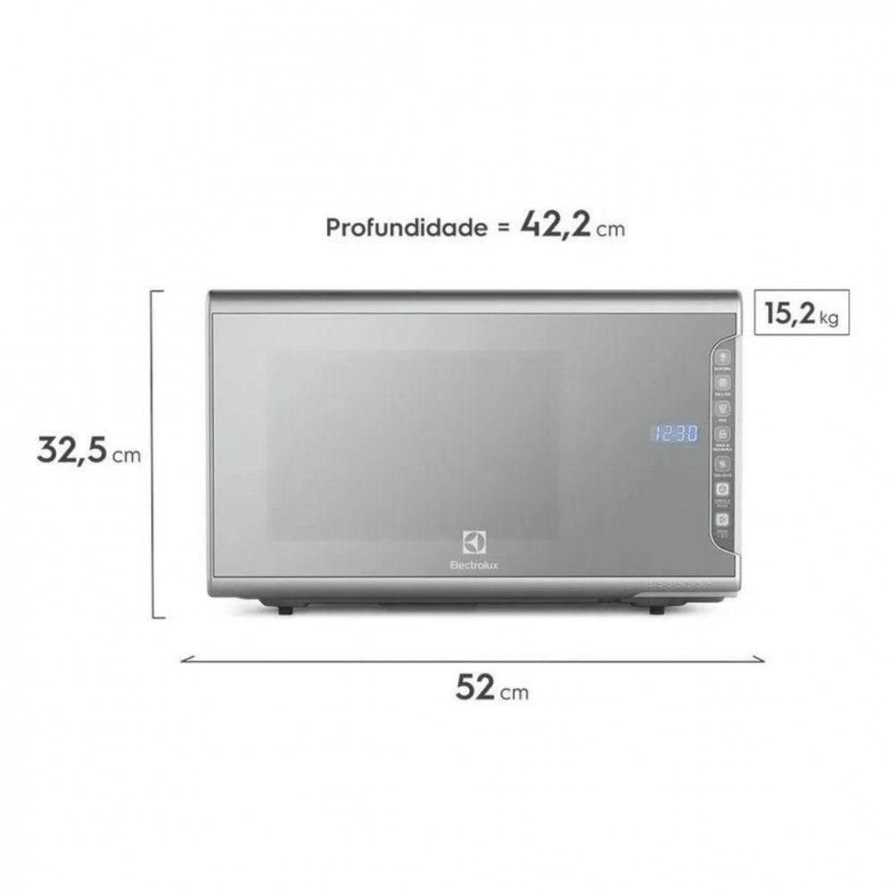 Microondas Electrolux Mi41s Prata 110v - 5