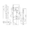 Fechadura 6236 Architect Externa St2 Ros 323 55mm Inox Cromado Cr La Fonte - 2