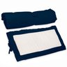 COLCHONETE LUXO 2 EM 1 P/ COLCHAO BERCO E PASSEIO LUXUOSO PORTATIL PILLOW TOP LISO MODERNA BEBE CRIA - 1