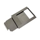 Ver imagem 1 de Registro Regulador Chamine Chapa Aço Inox Popular 15x20cm Metal Mig 1184mtm