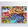 Quadro Grafite Street Art Medidas 90x60 Cm Impressão Adesivo Fotográfico - 2