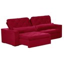 Ver imagem 4 de Sofá Modular 6 Lugares 2.90M Retrátil E Reclinável Vermelho