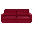 Ver imagem 1 de Sofá Modular 6 Lugares 2.90M Retrátil E Reclinável Vermelho