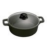 Panela Ferro Fundido Nº 18 Tampa Vidro 1,5 Litros Faires - 1