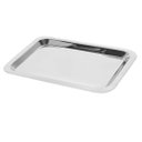 Ver imagem 1 de Bandeja Aço Inoxidável para Podologia e Estética 42x30x2 Cm Fami Bandeja Inox