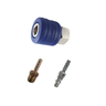 Kit Engate Rápido com Conector Espigão e Espigão Fixo 1/4" - 1