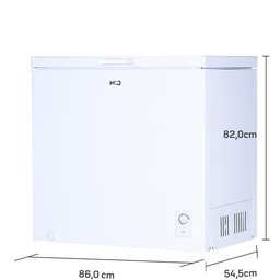 Freezer e Conservador Horizontal Hq 210 Litros Branco Hq-210cfh 110v - 4