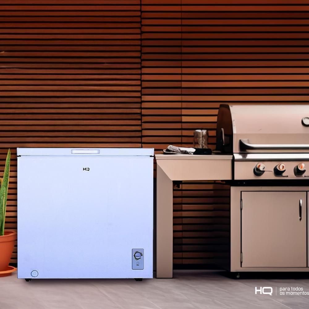 Freezer e Conservador Horizontal Hq 210 Litros Branco Hq-210cfh 110v - 8