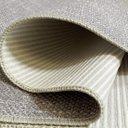 Ver imagem 4 de Tapete Passadeira Sisal Sintético 70x200cm Antiderrapante Cinza