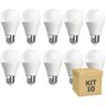 Kit 10 Lampada Led Bulbo 9w Avant 6500k Branco Frio - 4