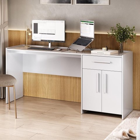 Mesa Office Notável 2115 Branco New