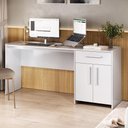 Ver imagem 1 de Mesa Office Notável 2115 Branco New