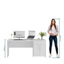 Ver imagem 7 de Mesa Office Notável 2115 Branco New