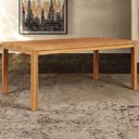 Ver imagem 1 de Mesa de Jantar Floris 8 Lugares Retangular MDF 180cm Carvalho Marrom Mpozenato
