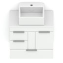 Ver imagem 3 de Kit Gabinete Basic com Gaveta e Porta 60x38 com Cuba de Apoio Q6