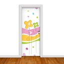 Ver imagem 1 de Adesivo de Porta - Abstrato Infantil 2 - 83x213