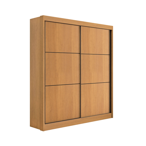 Guarda Roupa Mdf Santorini 2 Portas Cinamomo