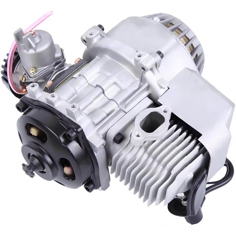 Motor Completo 49cc 2t Mini Moto Quadri C/ Pinhão e Nf + Dsr