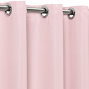 Ver imagem 5 de Cortina Basic Blackout 2,20 x 1,30 m para Varão Simples 1: Rosa