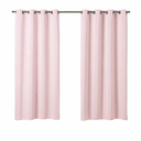 Ver imagem 1 de Cortina Basic Blackout 2,20 x 1,30 m para Varão Simples 1: Rosa