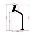 Ver imagem 2 de Cuba de Vidro Oval Chanfrada 46cm + Valvula + Torneira Metal