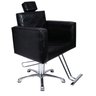 KIT Evidence - 1 Lavatório + 3 Cadeiras Fixas Para Salão Bullon Lavatório + Fixa + Fixa + Fixa preto - 6