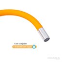 Ver imagem 4 de Torneira Cozinha Mesa Silicone Laranja C62 Arejador Fixo