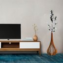 Ver imagem 2 de Vaso de Chão Decorativo Grande Mdf Ibiza:preto/60x30cm