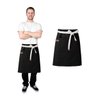 Avental de Cintura Preto Bar Garcom Cafe Restaurante 10un - 1