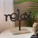 Ver imagem 2 de Escultura Relax Cobre com Base em Mármore 25x20x10 Cm