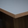 Conjunto Sala de Jantar Mesa Tampo de Madeira 4 Cadeiras Rustic/cinza/sintético Bege Samara Madesa - 6