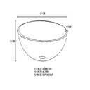 Ver imagem 4 de Cuba de Vidro Redonda 31cm + Valvula + Torneira Cascata