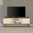 Ver mais imagens de Conjunto Sala de Estar Buffet Ripado Rack 2 Portas 180cm