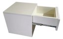Ver imagem 5 de Nicho Suspenso 100% Mdf 30x30x30cm para Cabeceira de Cama - Branco