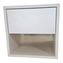 Ver imagem 6 de Nicho Suspenso 100% Mdf 30x30x30cm para Cabeceira de Cama - Branco