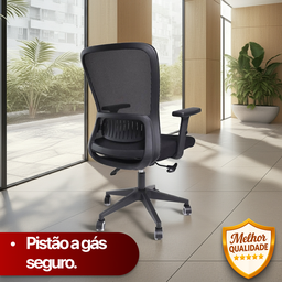 Cadeira de Escritório Diretor Pulse - Preta - 7